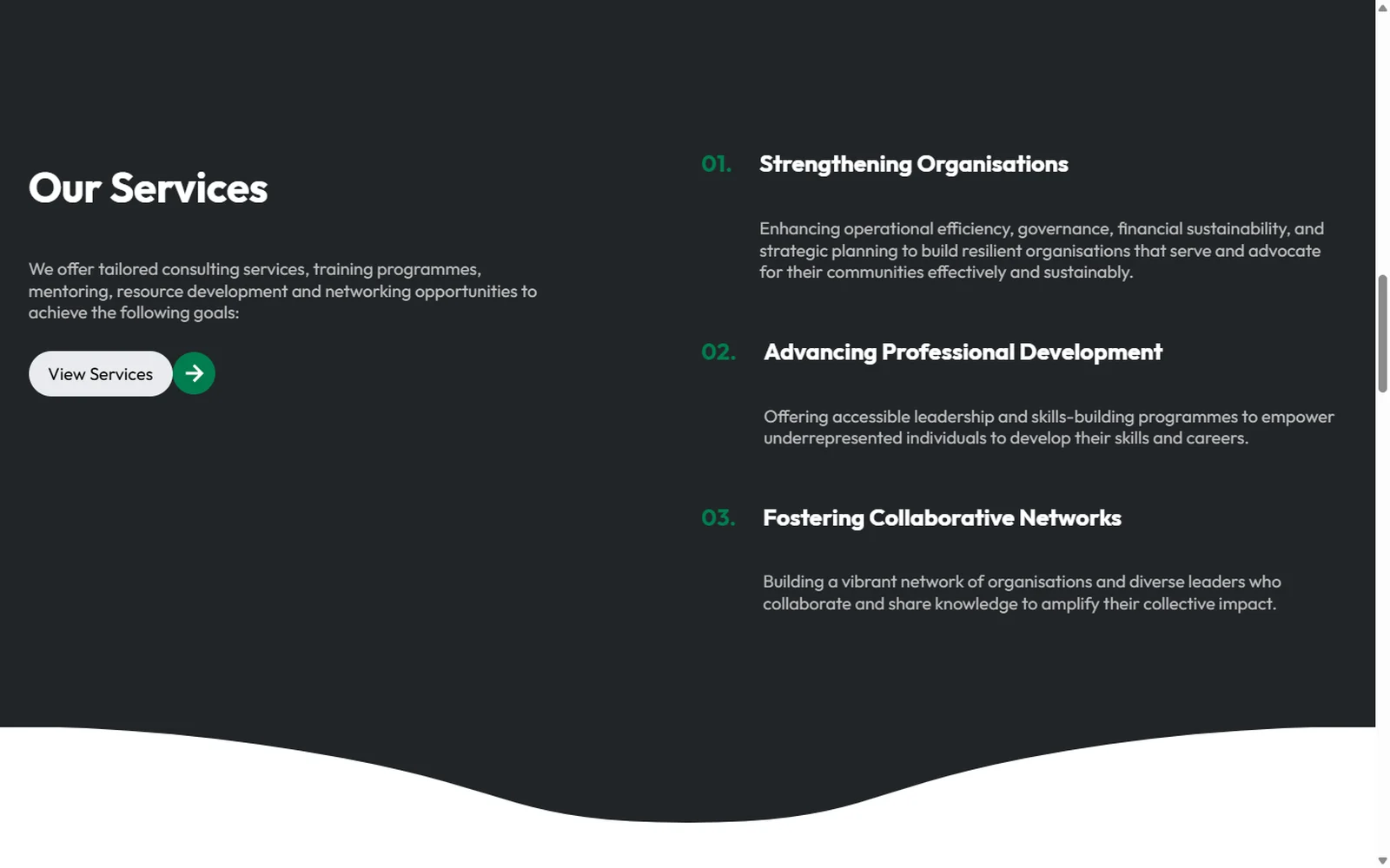 Beyond Growth — the three pillars