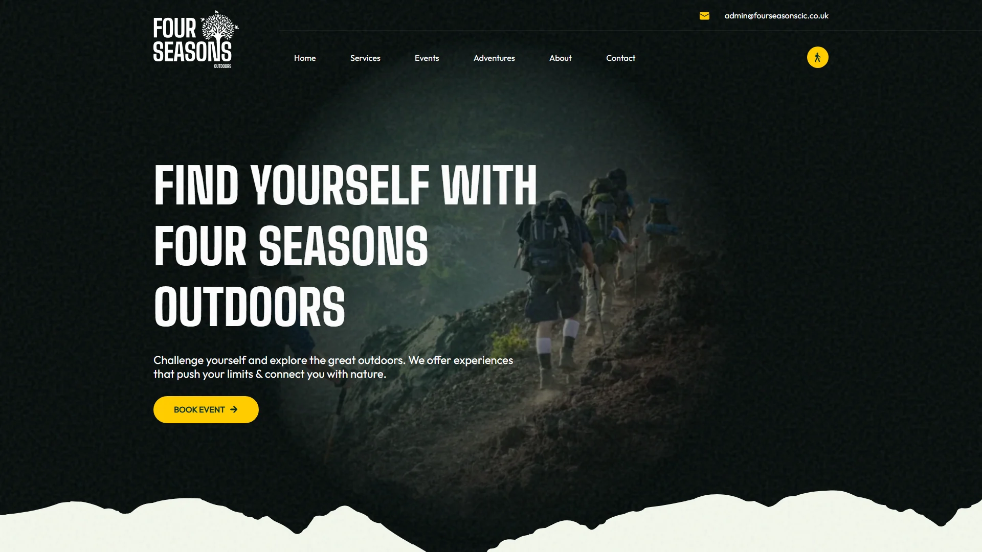 The Four Seasons Outdoors website