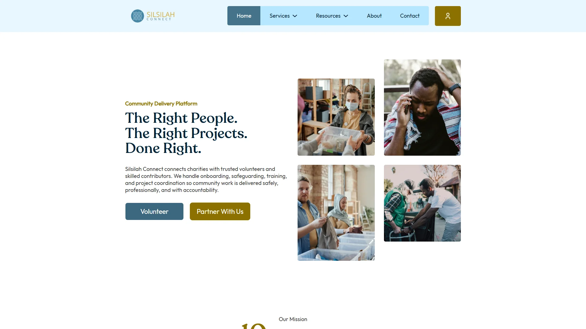 The Silsilah Connect website