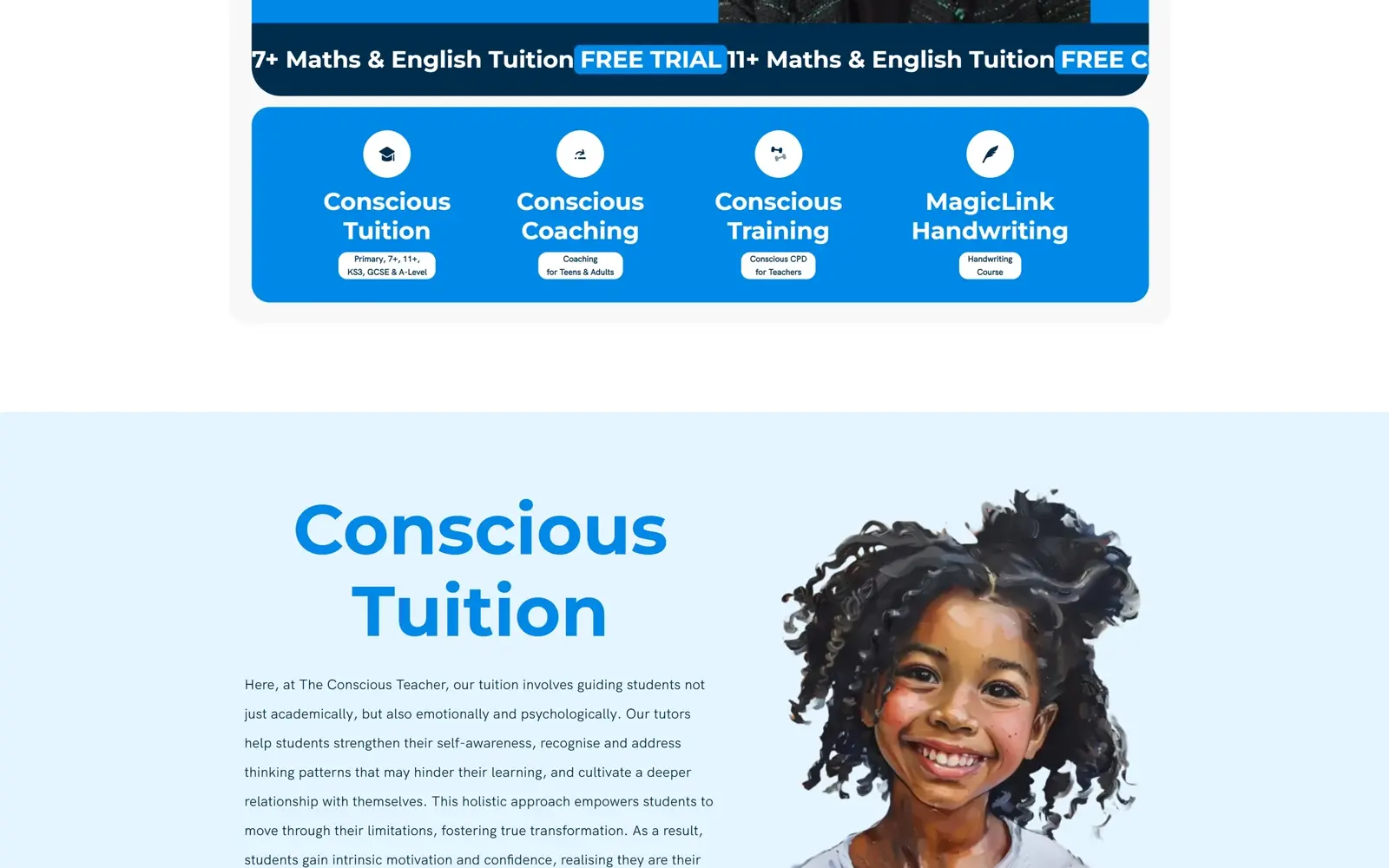 The Conscious Teacher — tuition, coaching and training