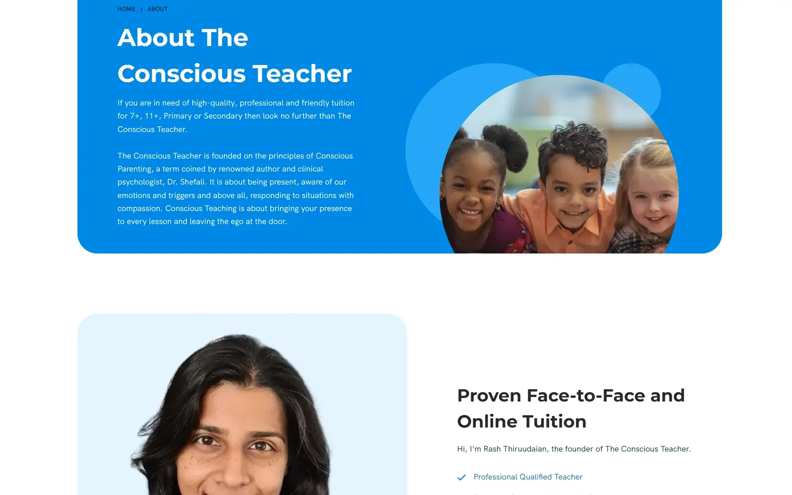 The Conscious Teacher — the brand kept
